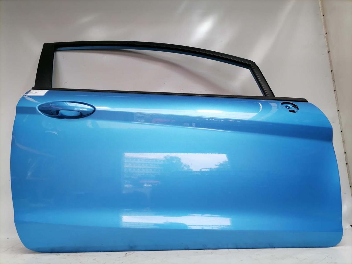 Ford Fiesta JA8 original Tür vorn rechts Vision Blau 3-Türer Bj.2010